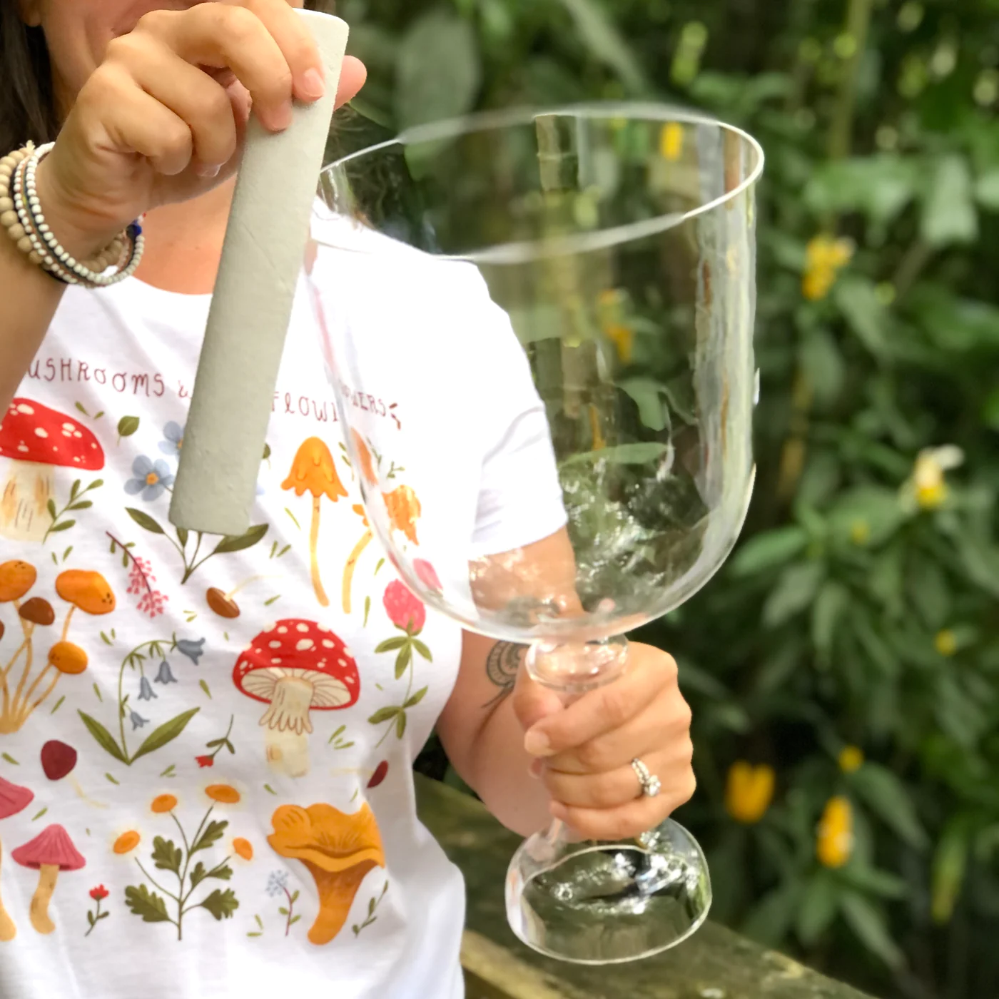 Practitioner's Challis Crystal Singing Bowl