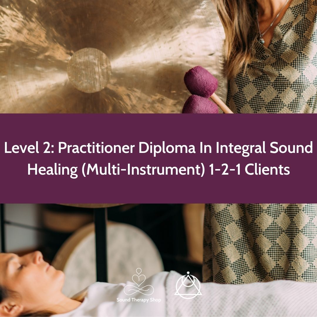 Online Certified Level 2 Course: Practitioner In Integral Sound Healing Diploma (Multi-Instrument) 1-2-1 Clients