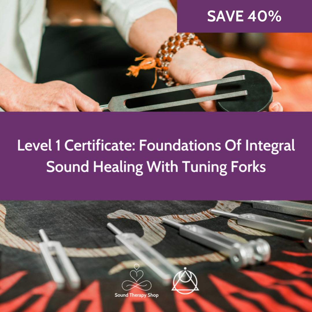 Online Certified Level 1 Course: Foundations Of Integral Sound Healing with Tuning Forks