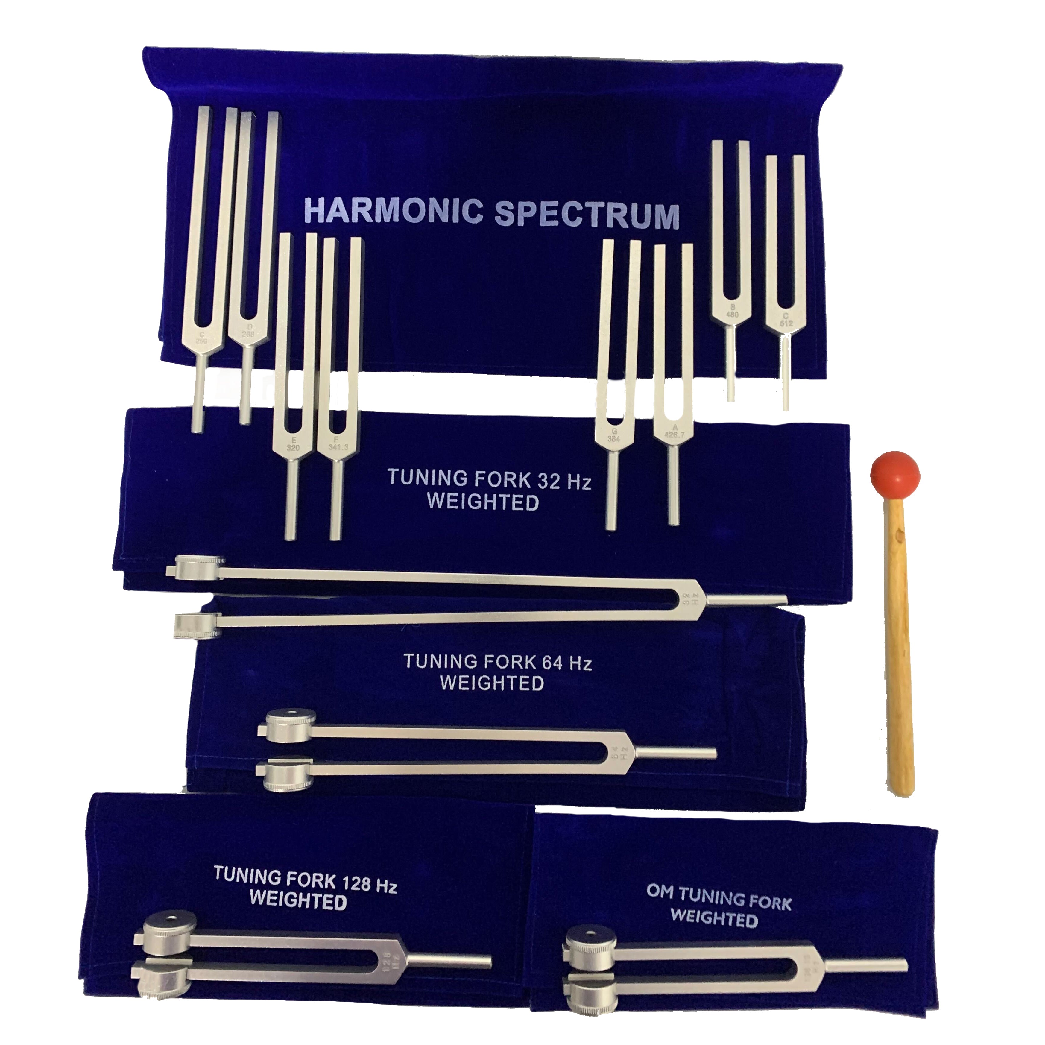Level 1 Certified Tuning Forks Kit