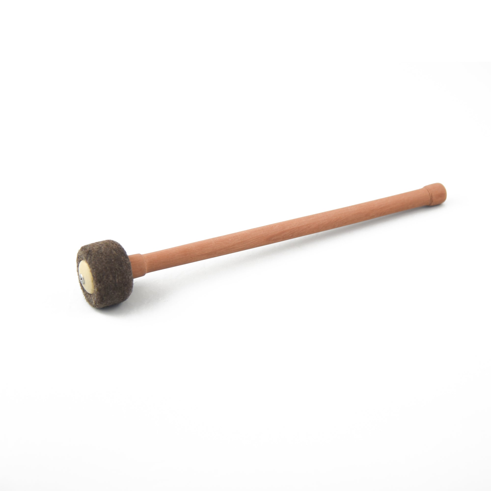 Peter Hess Mallet For Singing Bowls (Medium, Hard Grey) - 1.8 Inch Head