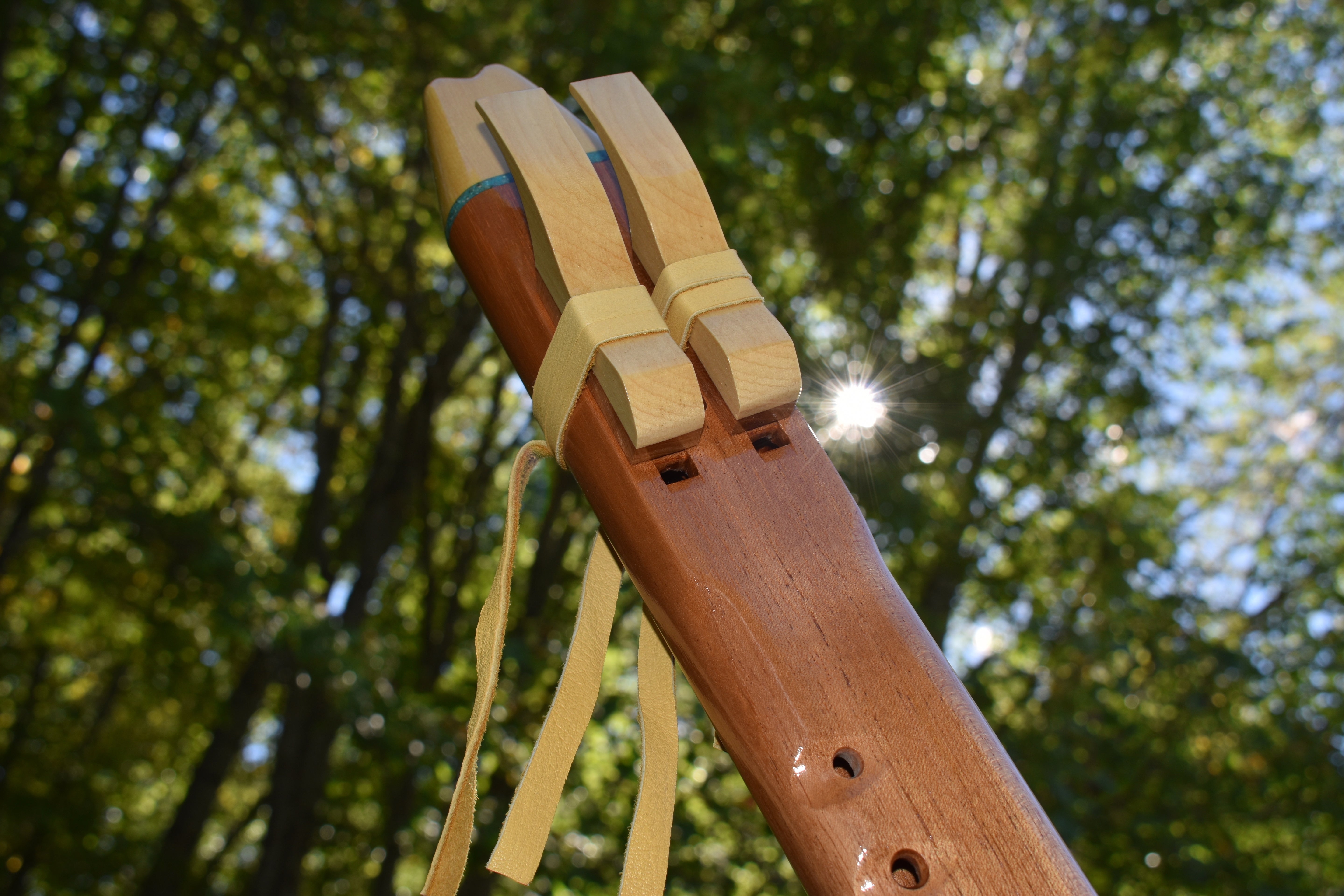 Native American Style Drone Flute in A Minor (440 Hz)
