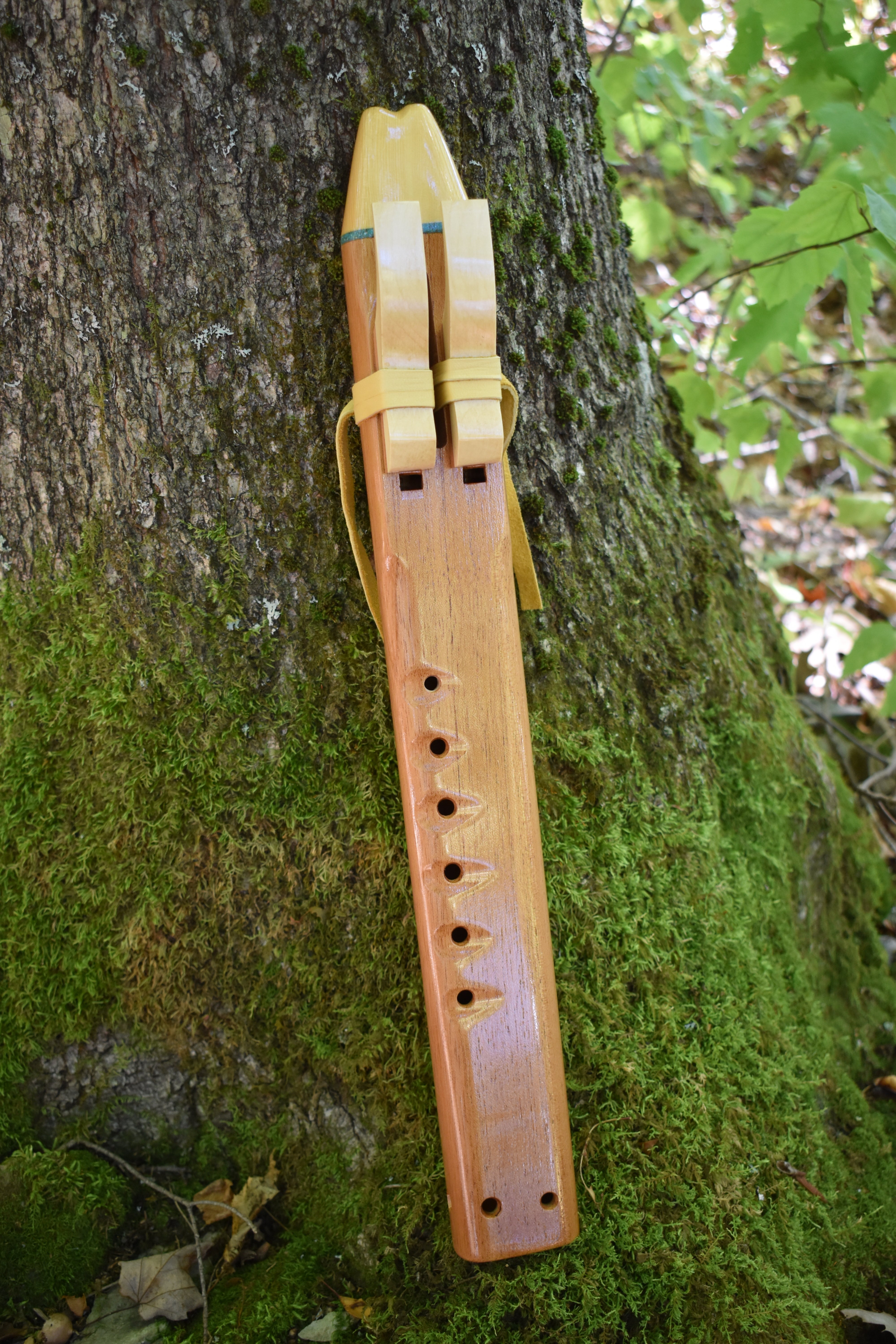 Native American Style Drone Flute in A Minor (440 Hz)