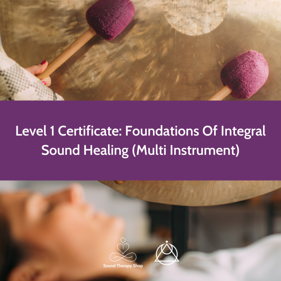 Online Certified Level 1 Course: Foundations Of Integral Sound Healing - Multi Instrument