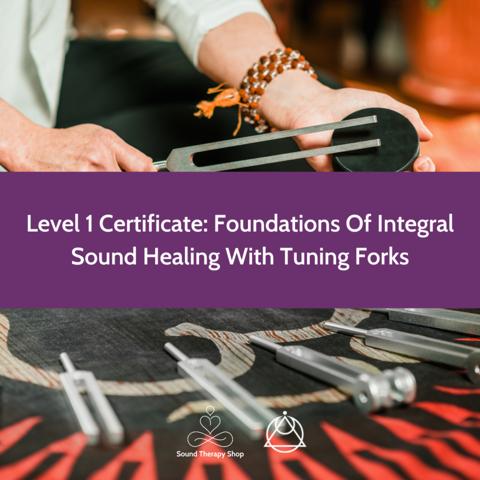 Online Certified Level 1 Course: Foundations Of Integral Sound Healing with Tuning Forks