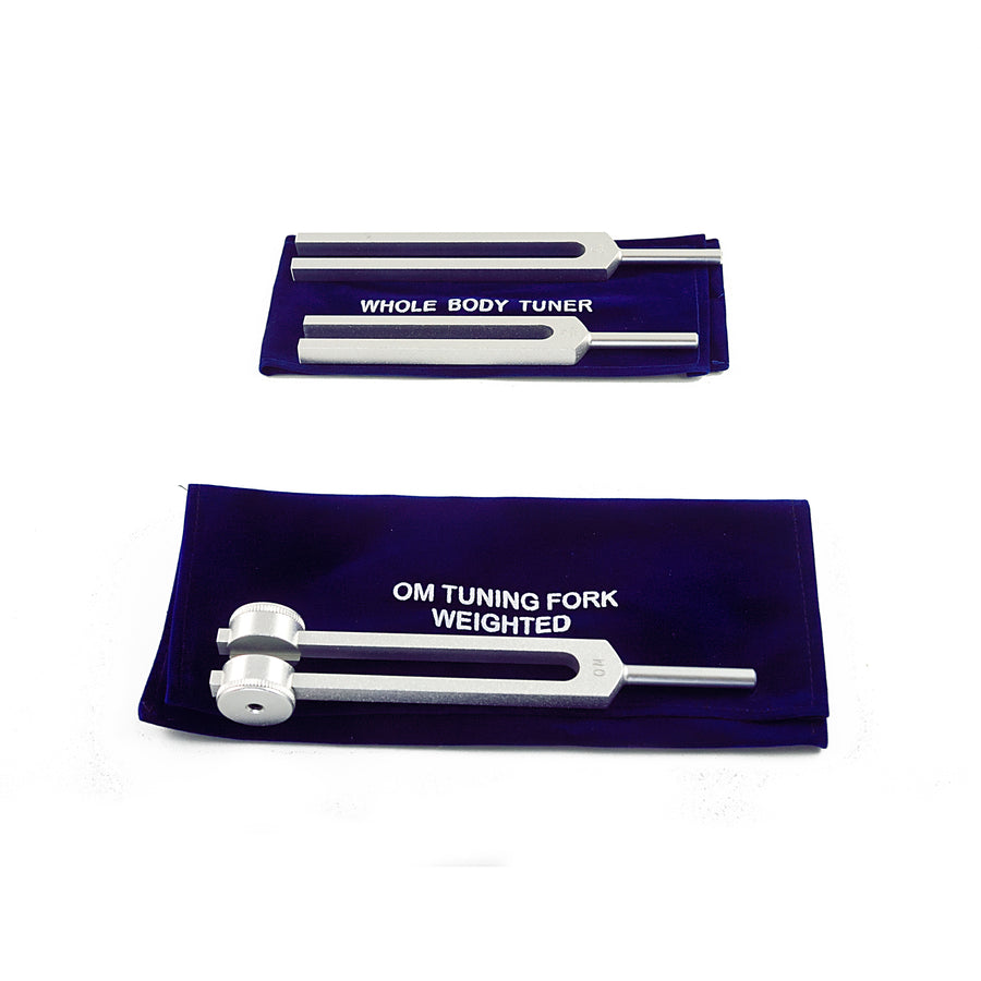 Level 1 Tuning Forks Set (OM Weighted, C, G & Mallet)