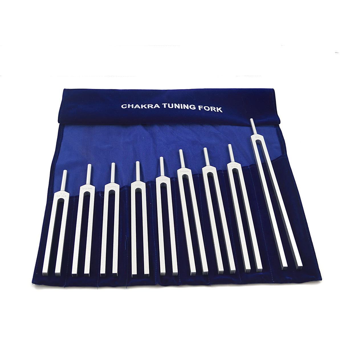 Chakra Tuning Forks Set of 9 (Unweighted) | Sound Therapy Shop USA